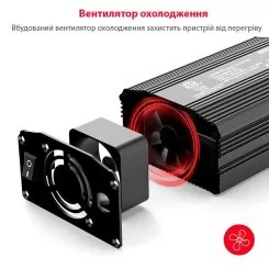 Фото BESTEK инвертор автомобильный 12 Вольт - 220 Вольт 50 Герц 300 Ватт с модифицированной синусоидой - 6